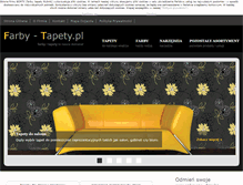 Tablet Screenshot of farby-tapety.pl